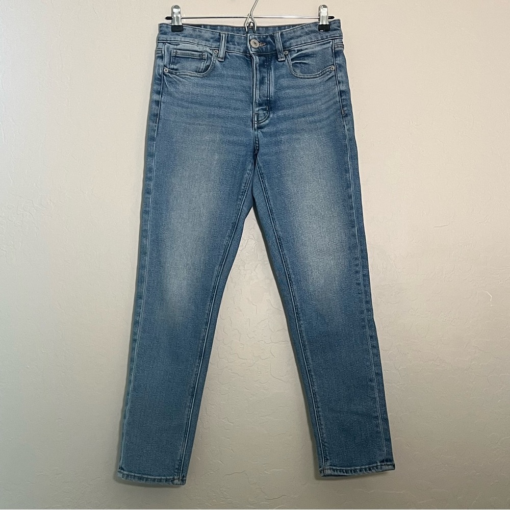 American Eagle Ankle Cut Button Fly Stretch Jeans